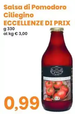 Prix Quality Salsa di Pomodoro Ciliegino ECCELLENZE DI PRIX offerta