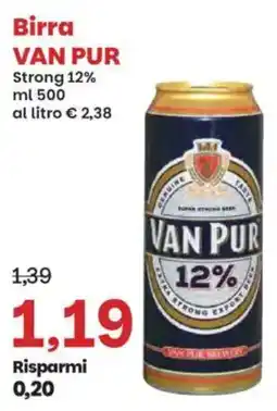 Prix Quality Birra VAN PUR offerta