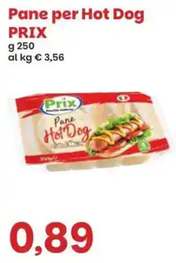 Prix Quality Prix Pane Hot Dog offerta