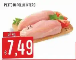Mercadò PETTO DI POLLO INTERO offerta