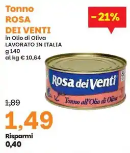 Prix Quality Tonno ROSA DEI VENTI offerta