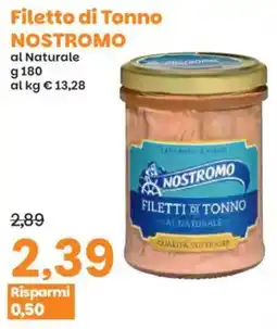 Prix Quality Filetto di Tonno NOSTROMO offerta