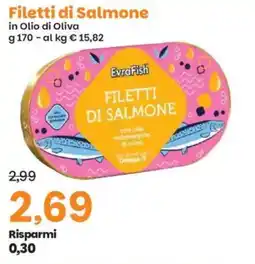 Prix Quality EvraFish Filetti di Salmone offerta