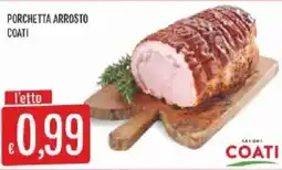 Mercadò Porchetta arrosto Coati offerta
