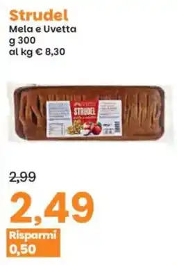 Prix Quality Strudel Mela e Uvetta offerta