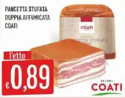 Mercadò Pancetta Stufata Doppia Affumicata Coati offerta