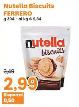 Prix Quality Nutella Biscuits FERRERO offerta