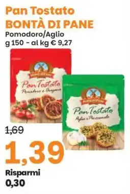 Prix Quality Pan Tostato BONTÀ DI PANE offerta