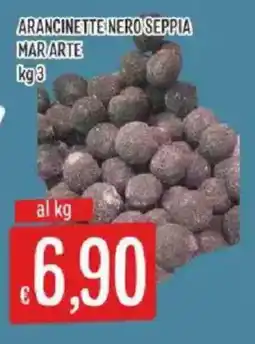 Mercadò ARANCINETTE NERO SEPPIA MAR ARTE offerta