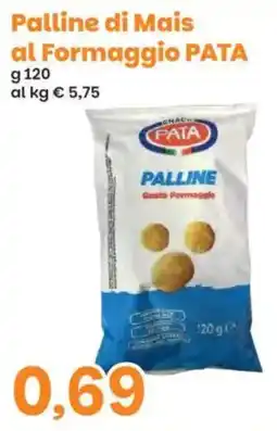 Prix Quality Palline di Mais al Formaggio PATA offerta