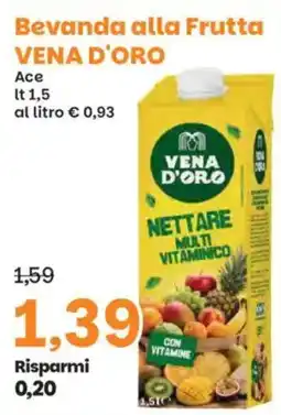 Prix Quality Beverage alla Frutta VENA D'ORO offerta