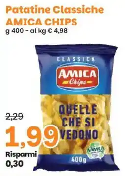 Prix Quality Patatine Classiche AMICA CHIPS offerta
