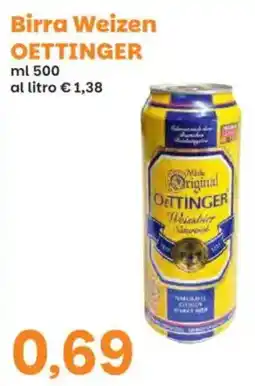Prix Quality Birra Weizen OETTINGER offerta