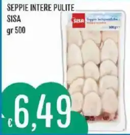 Mercadò Seppie intere pulite SISA offerta