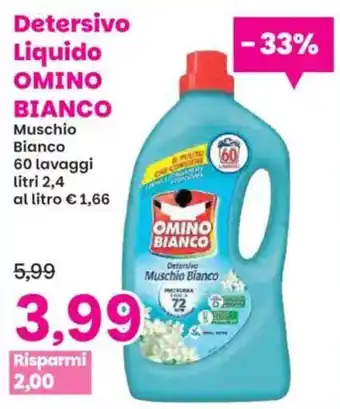 Detersivo Liquido OMINO BIANCO