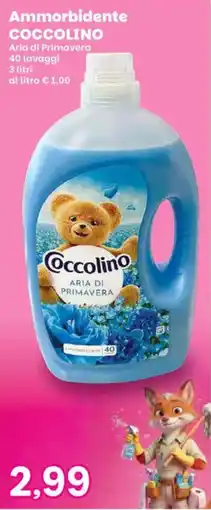 Prix Quality Ammorbidente COCCOLINO Aria di Primavera offerta