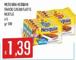 Mercadò Merenda Nesquik Snack Cacao/Latte offerta