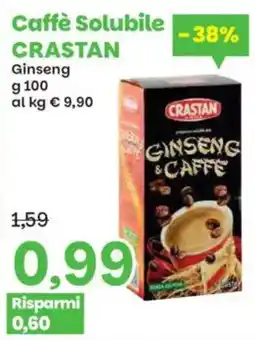 Prix Quality Caffè Solubile CRASTAN Ginseng offerta