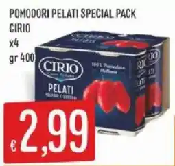 Mercadò Pomodori pelati Cirio offerta