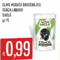 Mercadò Olive Morata Snocciolate Sacla offerta