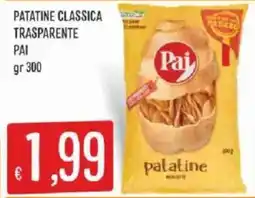 Mercadò Patatine Classica Trasparente Pai offerta