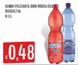 Mercadò Acqua frizzante Briocchi Rossa/Blu Rocchetta offerta