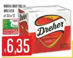 Mercadò Birra Bottiglia Dreher offerta