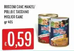 Mercadò Bocconi cane manzo pollo e tacchino Miglior cane offerta