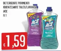 Mercadò Detergente Pavimenti Icienizzante Talco/Lavanda ACE offerta