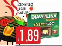 Mercadò Diavolina Accendifuoco offerta