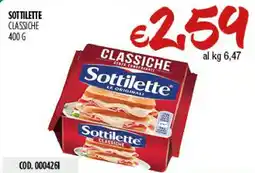 Carico Cash & Carry Sottilette Classiche offerta