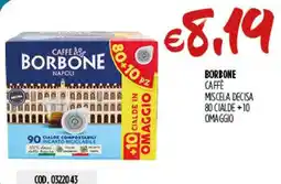 Carico Cash & Carry BORBONE CAFFÈ offerta