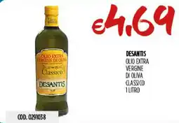 Carico Cash & Carry Olio extra vergine di oliva Classico DESANTIS offerta