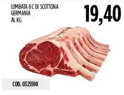 Carico Cash & Carry Lombata 8 c di scottona offerta