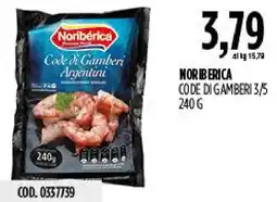 Carico Cash & Carry Noribérica Code di Gamberi Argentini offerta