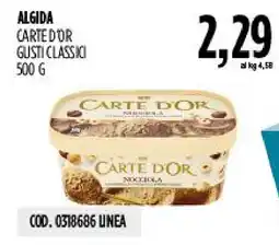 Carico Cash & Carry Algida Carte d'Or Nocciola offerta