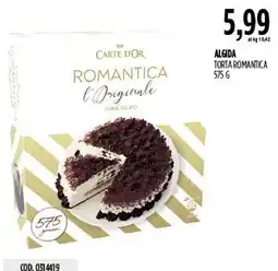 Carico Cash & Carry ALGIDA TORTA ROMANTICA offerta