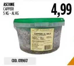 Carico Cash & Carry ASCIONE CAPPERI offerta