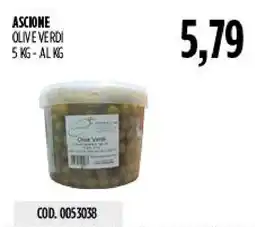 Carico Cash & Carry ASCIONE OLIVE VERDI offerta