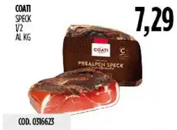 Carico Cash & Carry COATI PREALPEN SPECK offerta