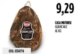 Carico Cash & Carry Casa Motorsi Guanciale offerta