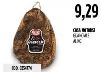Carico Cash & Carry Casa Motorsi Guanciale offerta