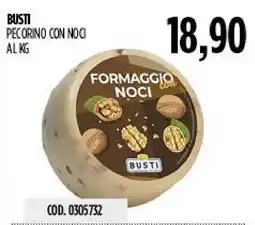 Carico Cash & Carry Formaggio Noci Busti offerta