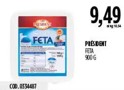 Carico Cash & Carry Président Feta offerta