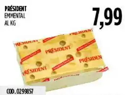 Carico Cash & Carry PRÉSIDENT EMMENTAL offerta