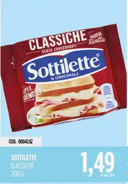 Carico Cash & Carry Sottilette Classiche offerta