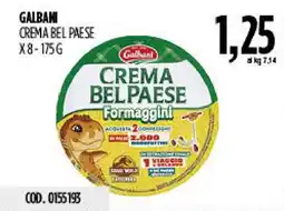 Carico Cash & Carry Galbani Crema Bel Paese Formaggini offerta