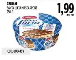 Carico Cash & Carry Galbani Santa Lucia Mascarpone offerta