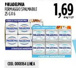Carico Cash & Carry Philadelphia Formaggio Spalmabile offerta