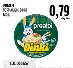 Carico Cash & Carry PREALPI FORMAGGINI DINKI offerta